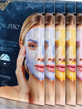 Below Zero Arctic Renewal Luxury Mask Set - Teal and Black Packaging